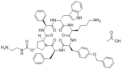 Pasireotide acetate(SOM-230)图片