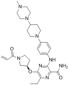 Naquotinib free base图片