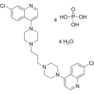 Piperaquine tetraphosphate tetrahydrate图片