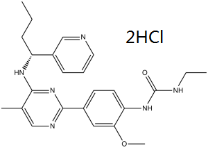 Lexibulin dihydrochloride(CYT-997)图片