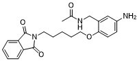 Acetamide,N-(5-amino-2-((5-phthalimidopentyl)oxy)benzyl)-图片