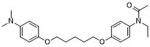 Acetanilide,4'-(5-(p-(dimethylamino)phenoxy)pentyloxy)-N-ethyl-图片