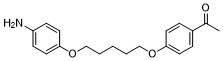 Acetophenone,4'-(5-(p-aminophenoxy)pentyloxy)-图片