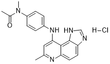 Acodazole hydrochloride图片