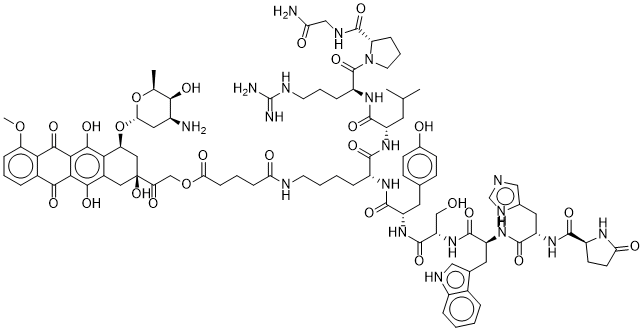 Zoptarelin doxorubicin(AEZS108,AN152)图片