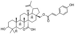 3-Hydroxy-(28-4-coumaroyloxy)lup-20(29)-en-27-oic acid图片