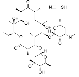 Erythromycin thiocyanate图片