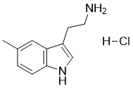 5-Methyltryptamine hydrochloride图片