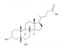 Hyodeoxycholic acid图片