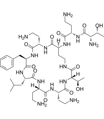 Polymyxin B nonapeptide图片