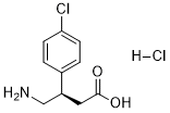 Arbaclofen hydrochloride(XP-19986)图片