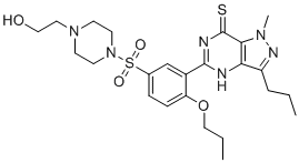Propoxyphenyl-thiohydroxyhomosildenafil图片