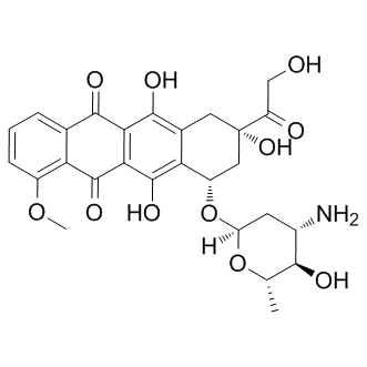 Epirubicin(4'-Epidoxorubicin)图片
