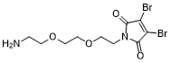 3,4-Dibromo-Mal-PEG2-Amine TFA salt图片