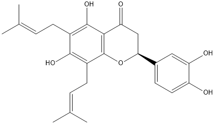 6,8-Diprenyleriodictyol图片