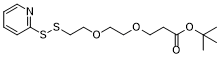 (2-pyridyldithio)-PEG2-t-butyl ester图片