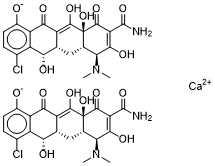 Demeclocycline calcium图片