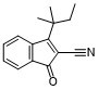 1H-Indene-2-carbonitrile,3-(1,1-dimethylpropyl)-1-oxo-图片