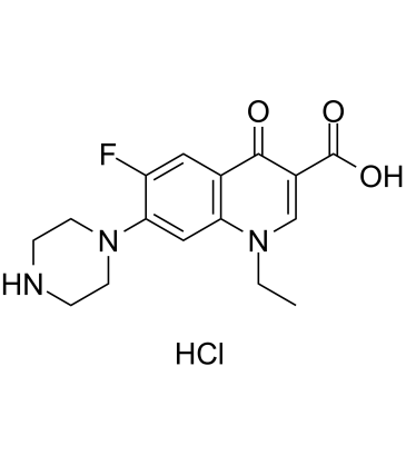 Norfloxacin hydrochloride(MK-0366)图片
