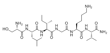 Protease-Activated Receptor-2,amide(SLIGKV-NH2)图片