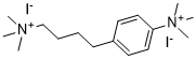 Ammonium,(4-(p-trimethylammoniophenyl)butyl)trimethyl-,diiodide图片