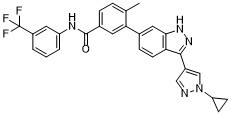 FGFR1/DDR2 inhibitor 1图片
