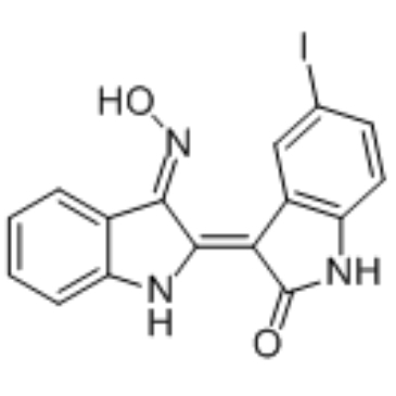 5-Iodo-indirubin-3'-monoxime图片