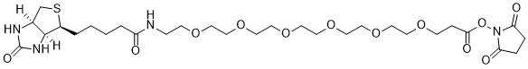 Biotin-PEG6-NHS ester图片