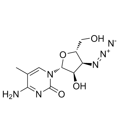 3'-Azido-3'-deoxy-5-methylcytidine图片