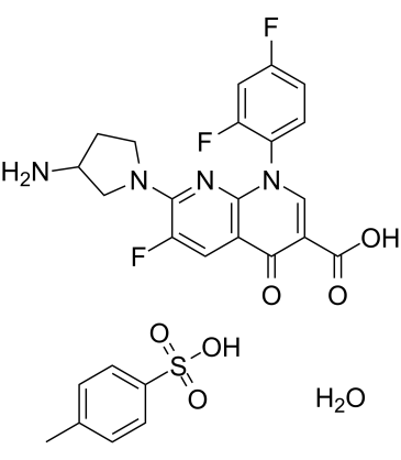 Tosufloxacin tosylate hydrate(T3262,A61827)图片