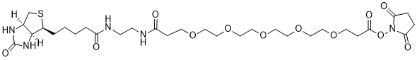 Biotin-EDA-PEG5-NHS图片