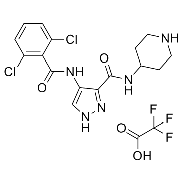AT7519 trifluoroacetate图片