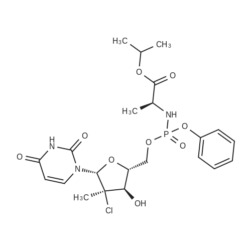 Sofosbuvir impurity K图片