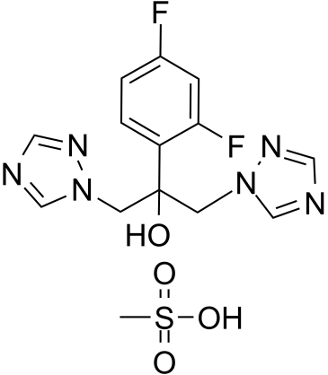 Fluconazole mesylate(UK 49858)图片
