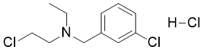 Benzylamine,m-chloro-N-(2-chloroethyl)-N-ethyl-,hydrochloride图片