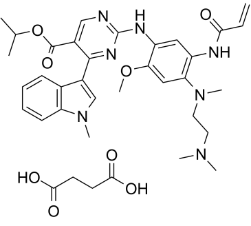 Mobocertinib succinate(TAK788,AP32788)图片