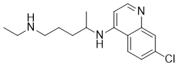 Desethyl chloroquine图片