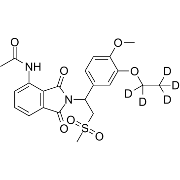 (Rac)-Apremilast D5图片