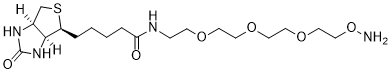 Biotin-PEG3-oxyamine HCl salt图片