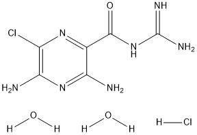 Amiloride dihydrochloride(MK-870)图片