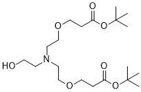 Hydroxy-Amino-bis(PEG1-t-butyl ester)图片