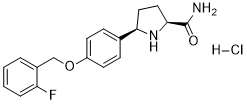 Raxatrigine HCl(GSK1014802,CNV1014802)图片