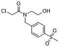 Acetamide,2-chloro-N-(2-hydroxyethyl)-N-(p-(methylsulfonyl)benzyl)-图片