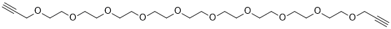 Bis-propargyl-PEG10图片
