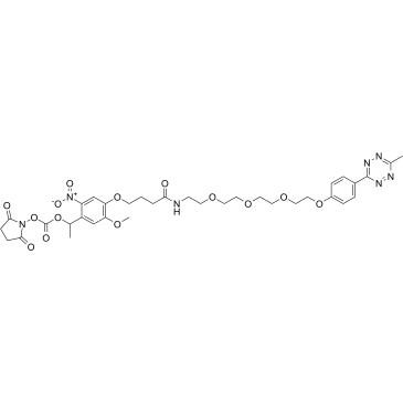 PC Methyltetrazine-PEG4-NHS carbonate ester图片