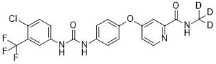 Donafenib(Sorafenib D3 Bay-43-9006 D3 CM4307)图片