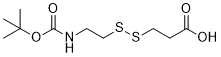 Boc-NH-ethyl-SS-propionic acid图片