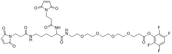 Bis-Mal-Lysine-PEG4-TFP ester图片