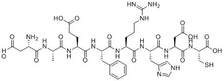 Human beta-amyloid protein 42(1-7)图片