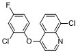 8-Chloro-4-(2-chloro-4-fluorophenoxy)quinoline图片